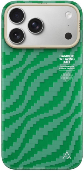 чехол arinity bamboo arinity shadow 17 pro-pro max зеленый 1